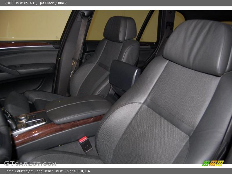 Jet Black / Black 2008 BMW X5 4.8i