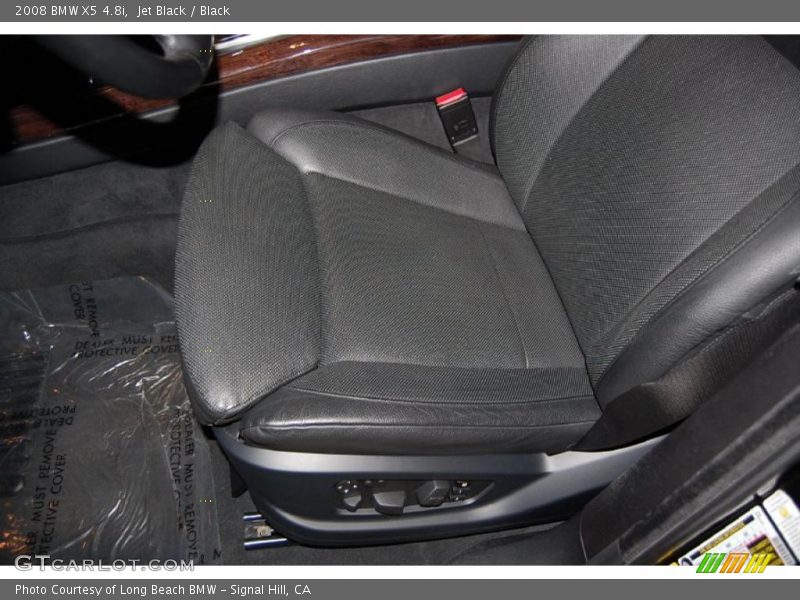 Jet Black / Black 2008 BMW X5 4.8i
