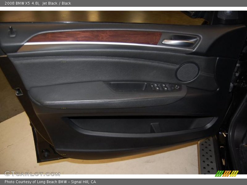 Jet Black / Black 2008 BMW X5 4.8i
