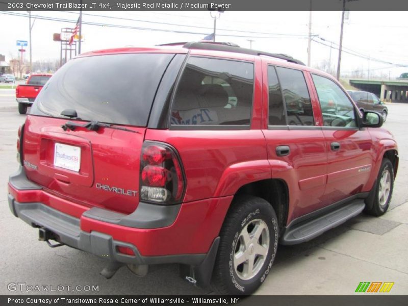 Majestic Red Metallic / Medium Pewter 2003 Chevrolet TrailBlazer LT 4x4