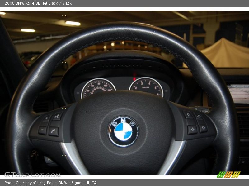 Jet Black / Black 2008 BMW X5 4.8i