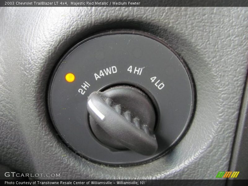 Majestic Red Metallic / Medium Pewter 2003 Chevrolet TrailBlazer LT 4x4