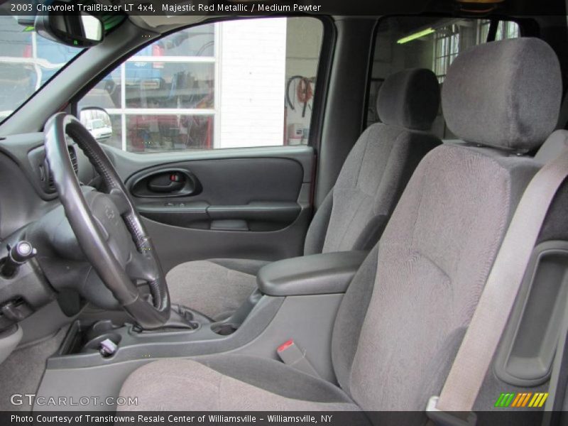 Majestic Red Metallic / Medium Pewter 2003 Chevrolet TrailBlazer LT 4x4