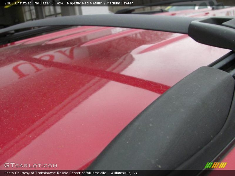 Majestic Red Metallic / Medium Pewter 2003 Chevrolet TrailBlazer LT 4x4