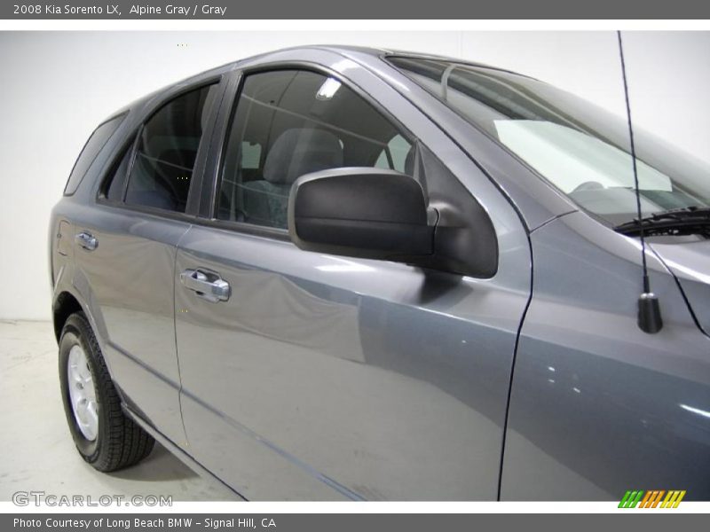 Alpine Gray / Gray 2008 Kia Sorento LX