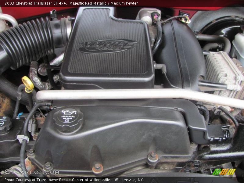 Majestic Red Metallic / Medium Pewter 2003 Chevrolet TrailBlazer LT 4x4