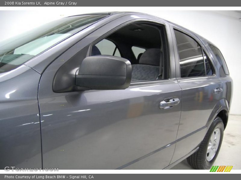 Alpine Gray / Gray 2008 Kia Sorento LX