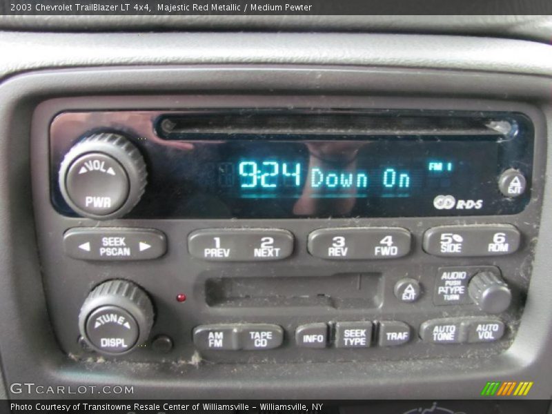 Majestic Red Metallic / Medium Pewter 2003 Chevrolet TrailBlazer LT 4x4