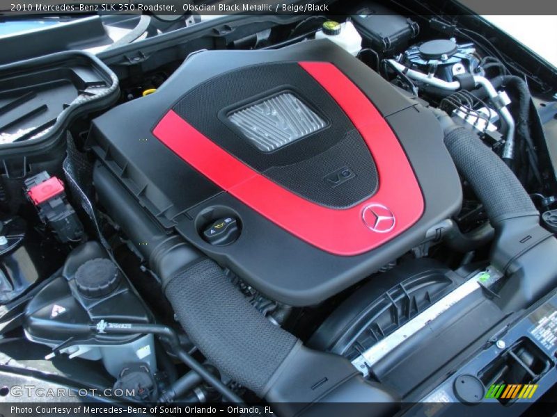  2010 SLK 350 Roadster Engine - 3.5 Liter DOHC 24-Valve VVT V6