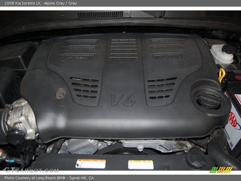 Alpine Gray / Gray 2008 Kia Sorento LX