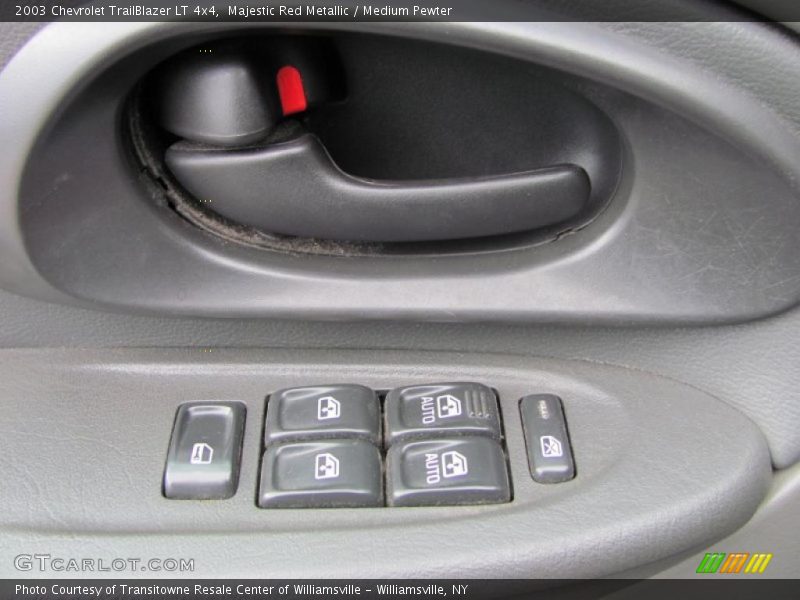Majestic Red Metallic / Medium Pewter 2003 Chevrolet TrailBlazer LT 4x4