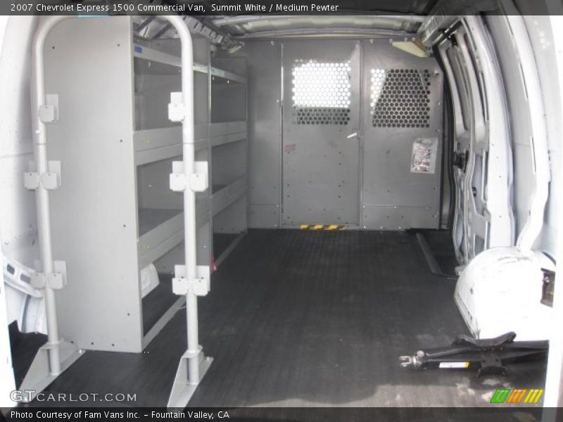 Summit White / Medium Pewter 2007 Chevrolet Express 1500 Commercial Van