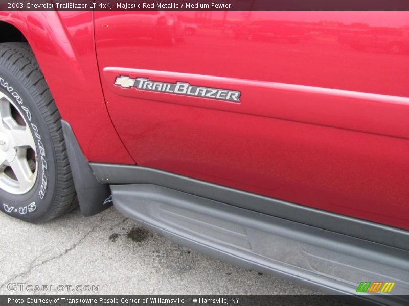 Majestic Red Metallic / Medium Pewter 2003 Chevrolet TrailBlazer LT 4x4