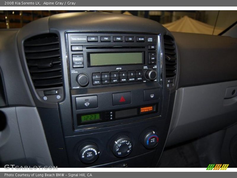 Alpine Gray / Gray 2008 Kia Sorento LX
