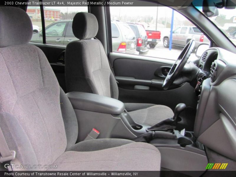 Majestic Red Metallic / Medium Pewter 2003 Chevrolet TrailBlazer LT 4x4