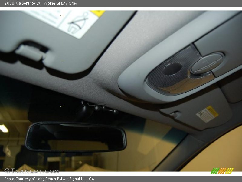 Alpine Gray / Gray 2008 Kia Sorento LX