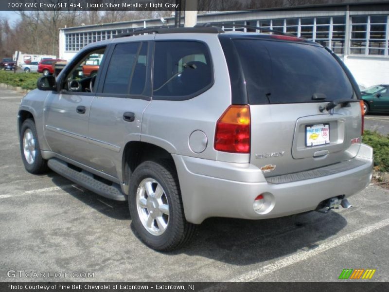 Liquid Silver Metallic / Light Gray 2007 GMC Envoy SLT 4x4