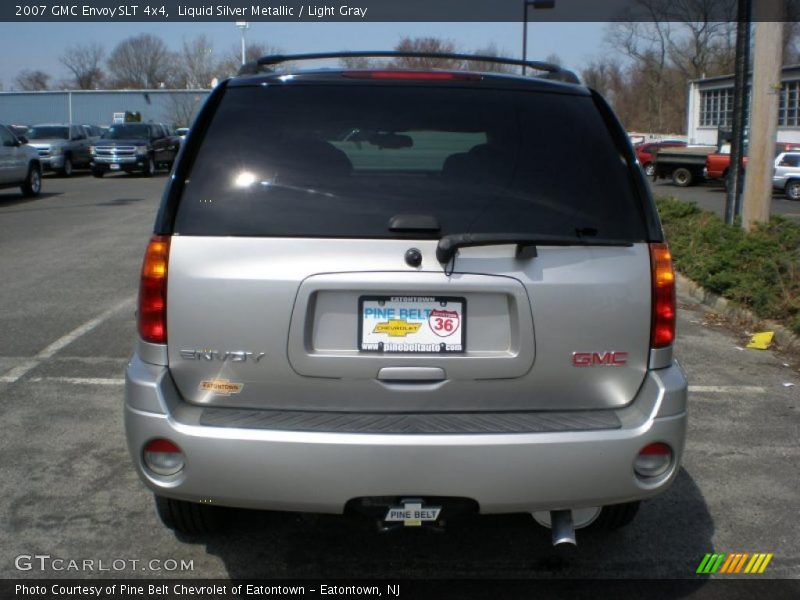 Liquid Silver Metallic / Light Gray 2007 GMC Envoy SLT 4x4