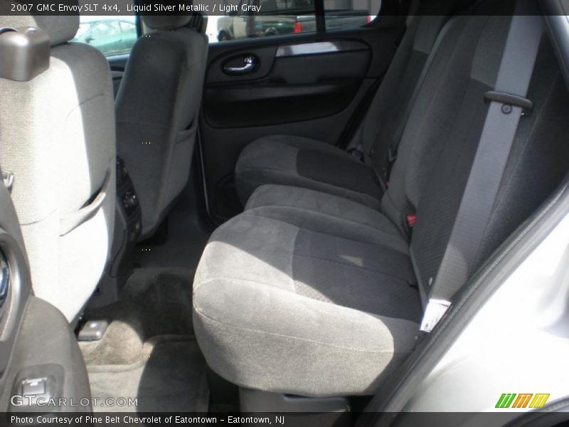 Liquid Silver Metallic / Light Gray 2007 GMC Envoy SLT 4x4