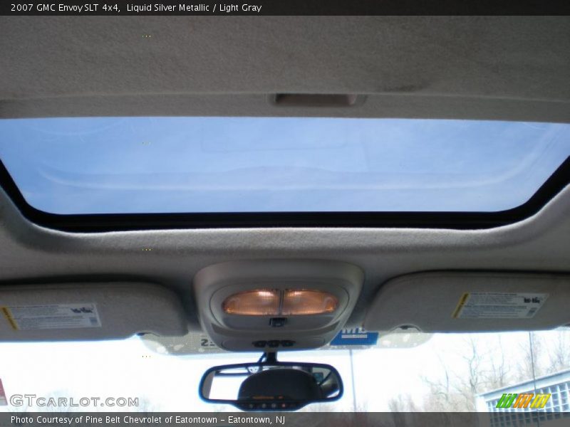 Liquid Silver Metallic / Light Gray 2007 GMC Envoy SLT 4x4