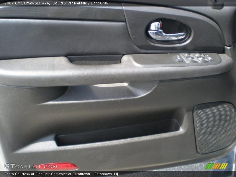Liquid Silver Metallic / Light Gray 2007 GMC Envoy SLT 4x4