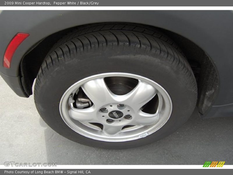 Pepper White / Black/Grey 2009 Mini Cooper Hardtop