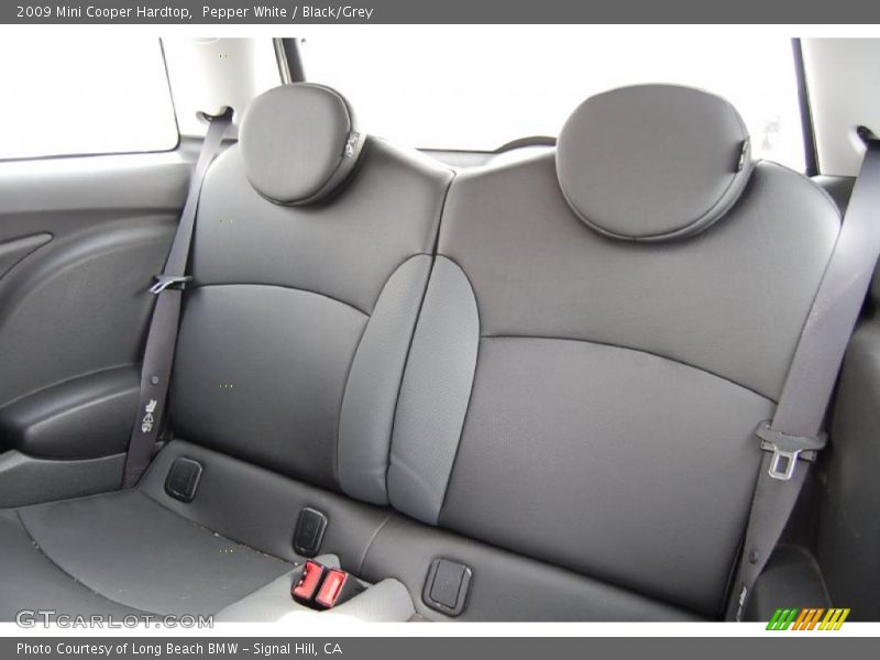 Pepper White / Black/Grey 2009 Mini Cooper Hardtop