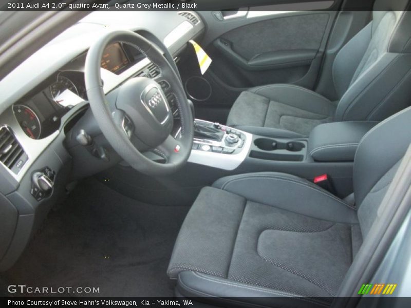  2011 A4 2.0T quattro Avant Black Interior