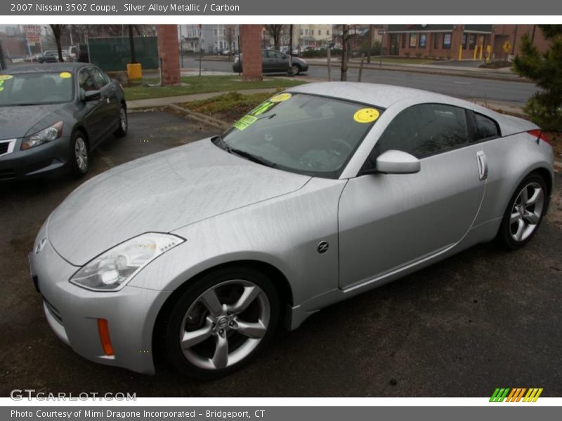 Silver Alloy Metallic / Carbon 2007 Nissan 350Z Coupe