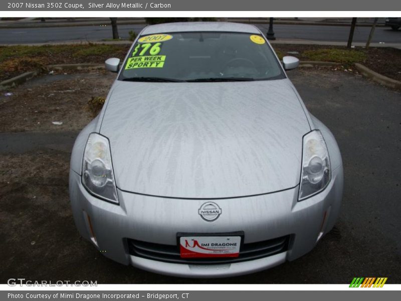 Silver Alloy Metallic / Carbon 2007 Nissan 350Z Coupe