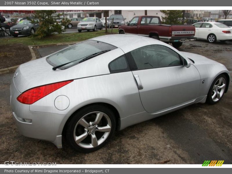 Silver Alloy Metallic / Carbon 2007 Nissan 350Z Coupe