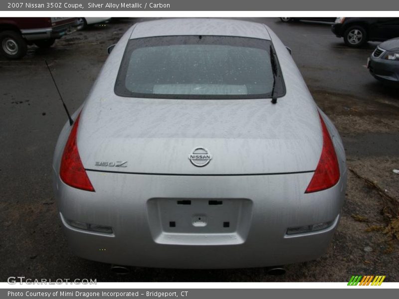 Silver Alloy Metallic / Carbon 2007 Nissan 350Z Coupe