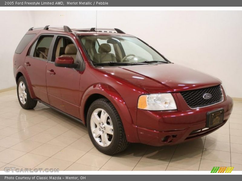 Merlot Metallic / Pebble 2005 Ford Freestyle Limited AWD