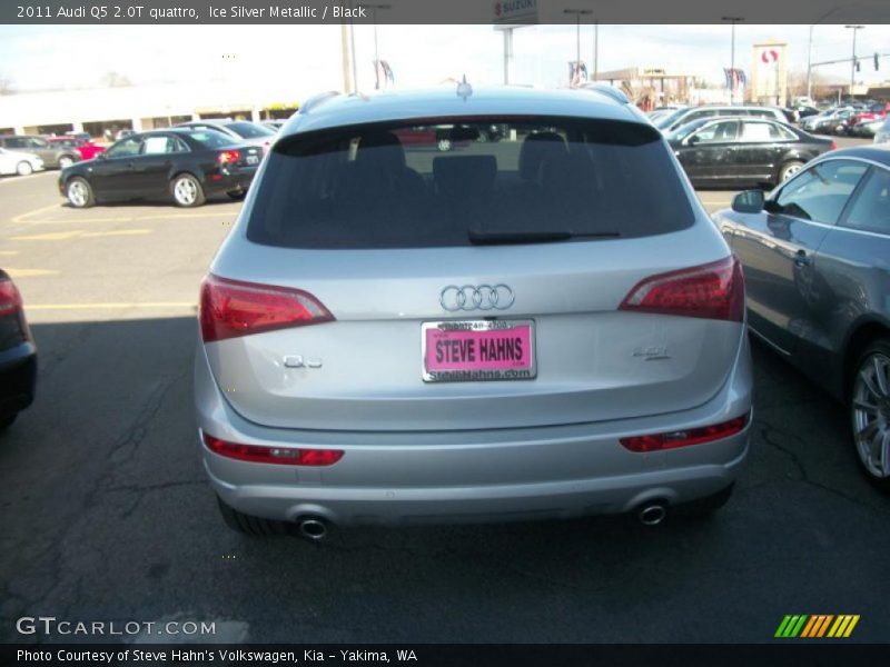 Ice Silver Metallic / Black 2011 Audi Q5 2.0T quattro