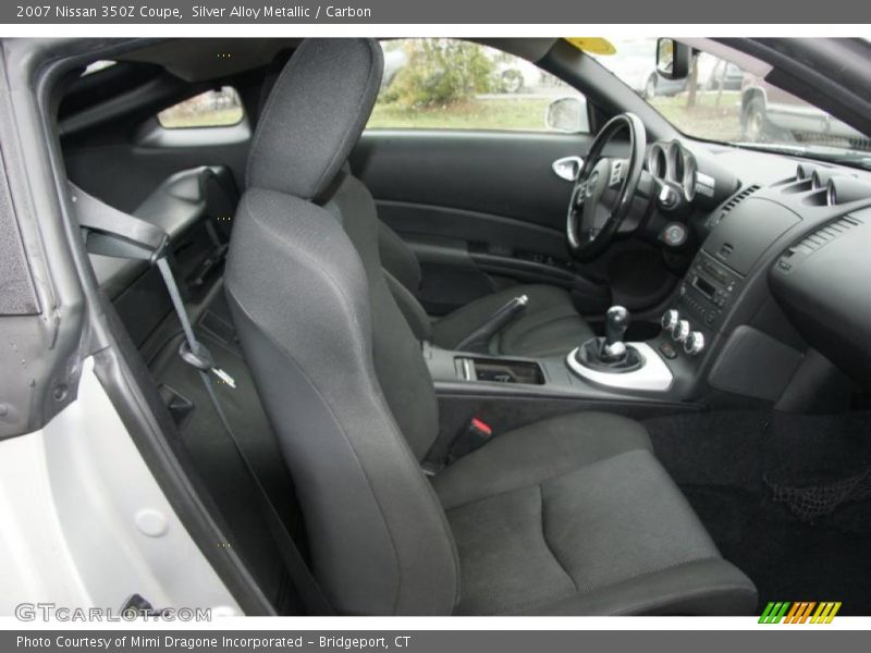 Silver Alloy Metallic / Carbon 2007 Nissan 350Z Coupe