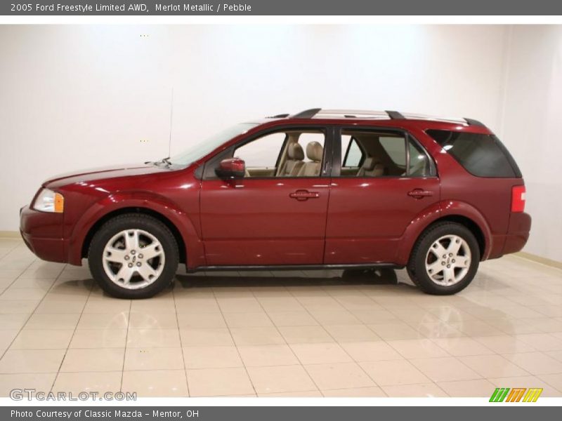 Merlot Metallic / Pebble 2005 Ford Freestyle Limited AWD