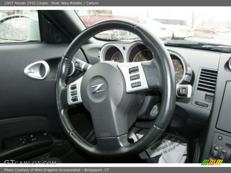 Silver Alloy Metallic / Carbon 2007 Nissan 350Z Coupe