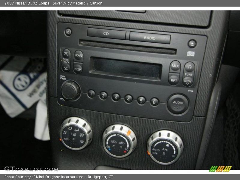 Silver Alloy Metallic / Carbon 2007 Nissan 350Z Coupe
