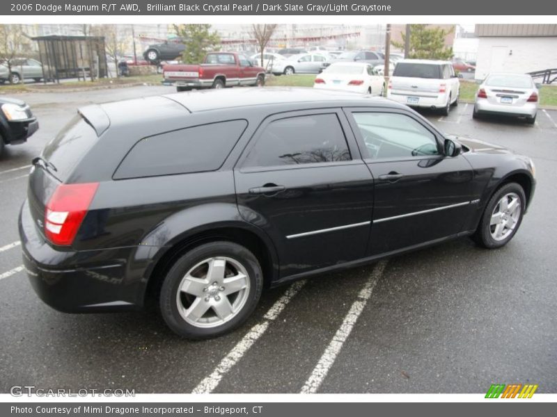 Brilliant Black Crystal Pearl / Dark Slate Gray/Light Graystone 2006 Dodge Magnum R/T AWD