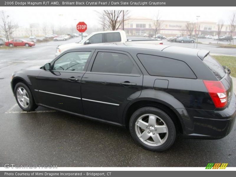 Brilliant Black Crystal Pearl / Dark Slate Gray/Light Graystone 2006 Dodge Magnum R/T AWD