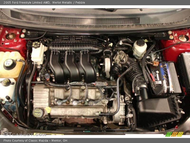 Merlot Metallic / Pebble 2005 Ford Freestyle Limited AWD