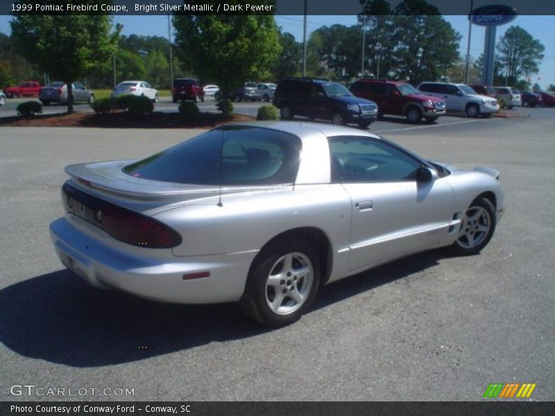 Bright Silver Metallic / Dark Pewter 1999 Pontiac Firebird Coupe