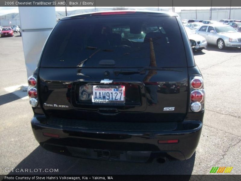 Black / Ebony 2006 Chevrolet TrailBlazer SS AWD