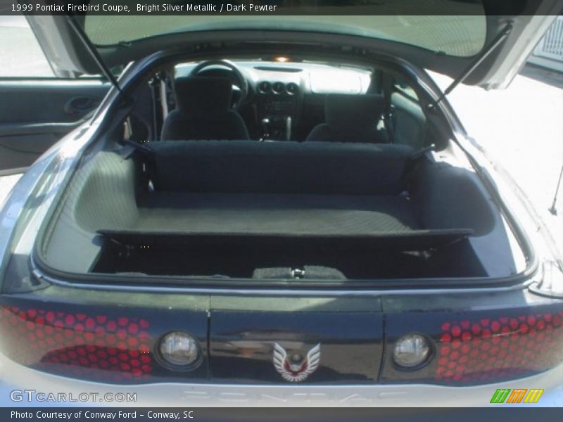 Bright Silver Metallic / Dark Pewter 1999 Pontiac Firebird Coupe