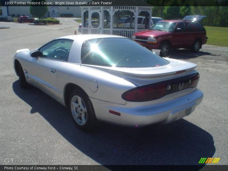 Bright Silver Metallic / Dark Pewter 1999 Pontiac Firebird Coupe