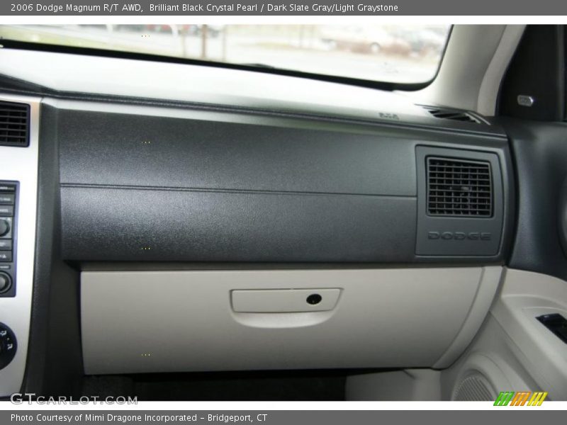 Brilliant Black Crystal Pearl / Dark Slate Gray/Light Graystone 2006 Dodge Magnum R/T AWD