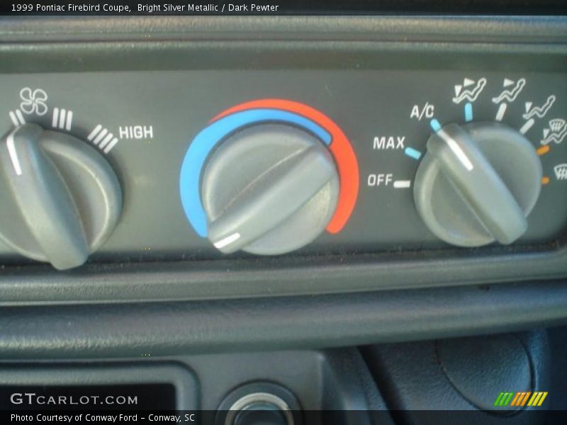 Bright Silver Metallic / Dark Pewter 1999 Pontiac Firebird Coupe