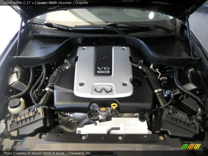  2009 G 37 x S Sedan Engine - 3.7 Liter DOHC 24-Valve VVEL V6