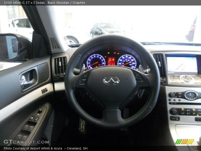 Controls of 2009 G 37 x S Sedan