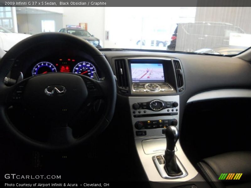 Black Obsidian / Graphite 2009 Infiniti G 37 x S Sedan